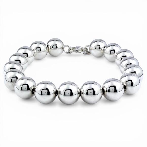 TIFFANY Jewelry - TIFFANY&Co. Tiffany HardWear Ball Bracelet, 925 Sterling Silver, Chain, Weigh...